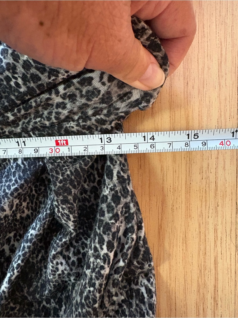 MaxMara grey black leopard print faux wrap stretchy dress sz 38 (sz 4) old money - Picture 6 of 9
